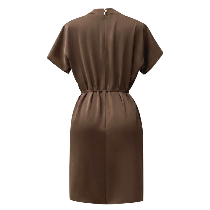 Liberte - Pip Ss Pearl Dress 22455 - Brown Kjoler 