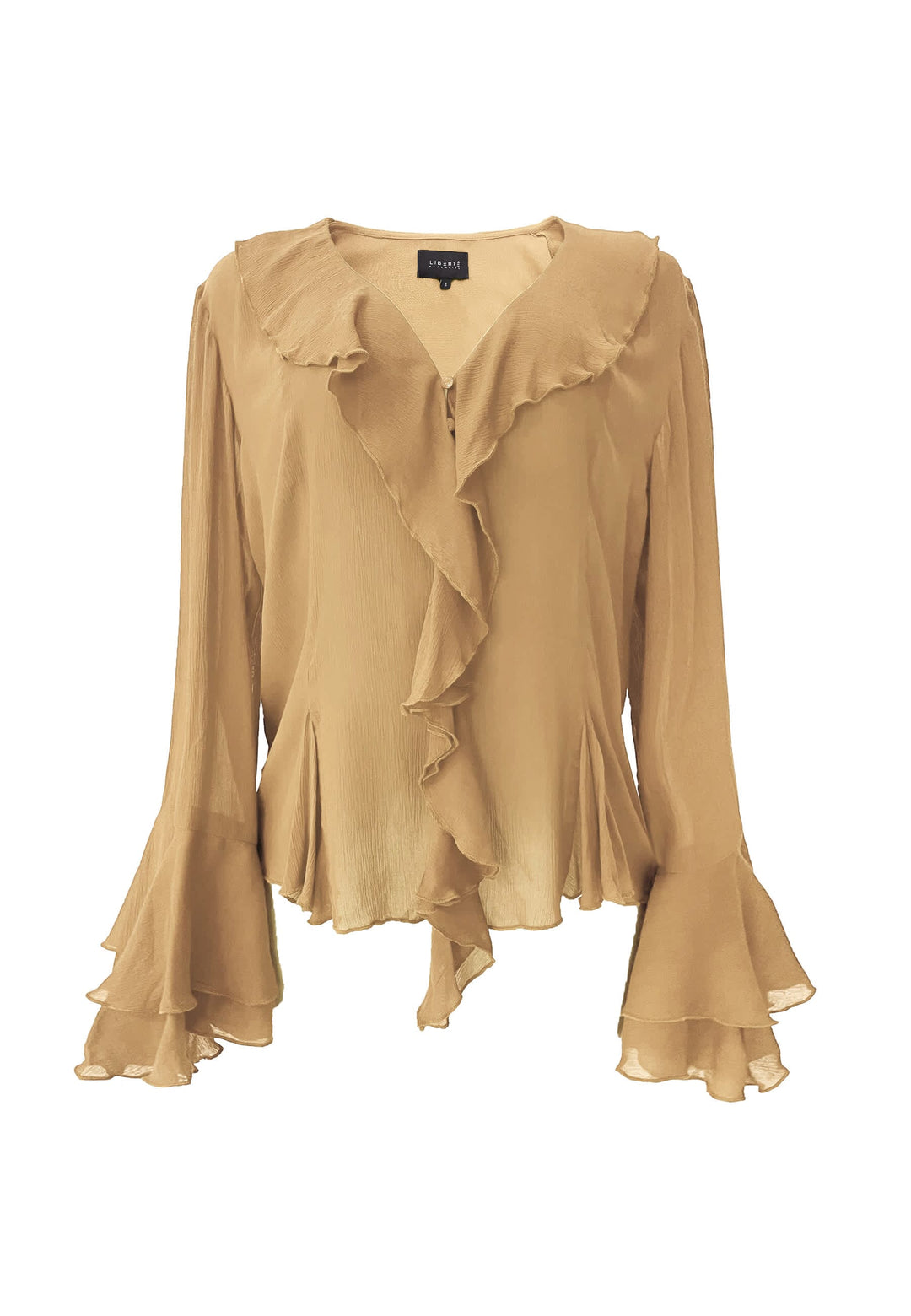 Liberte - Siffi Ls Blouse 22487 - Golden Bluser 