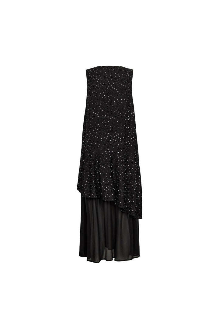 Liberte - Tit Ns Dress 22415 - Black Small Dot