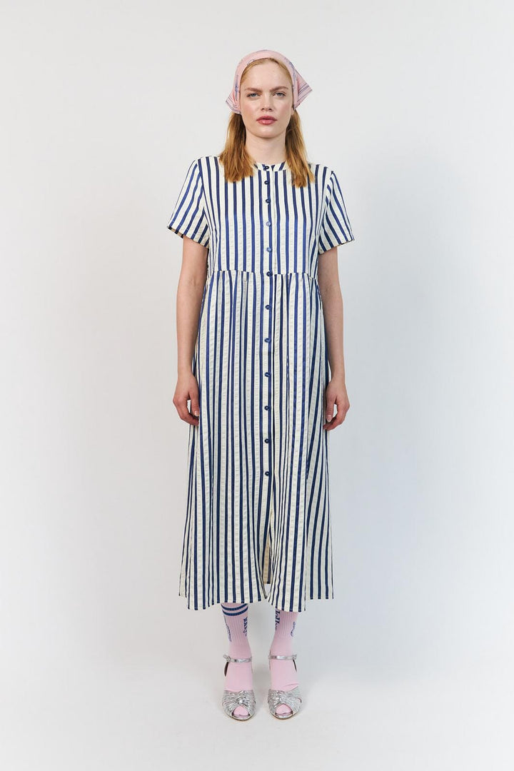 Lollys Laundry - Aliyall Maxi Dress Ss26270-3024 - 20 Blue