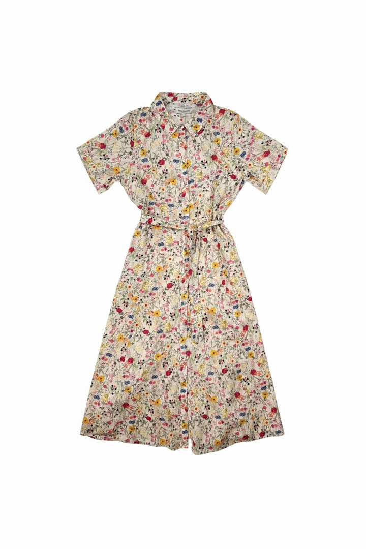 Lollys Laundry - Blakell Midi Dress Ss 26241-3007 - 74 - Flower Print