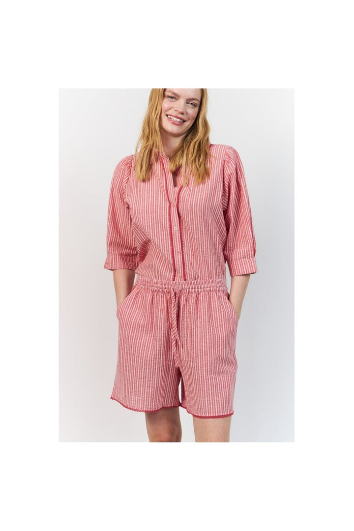 Lollys Laundry - Bonoll Shirt Ss 26271-1029 - 30 - Red