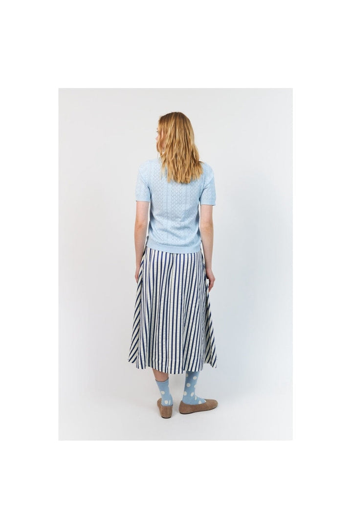 Lollys Laundry - Bristolll Midi Skirt 26270-2018 - 20 - Blue