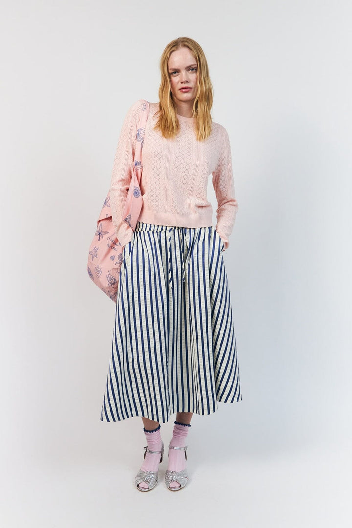 Lollys Laundry - Bristolll Midi Skirt 26270-2018 - 20 - Blue