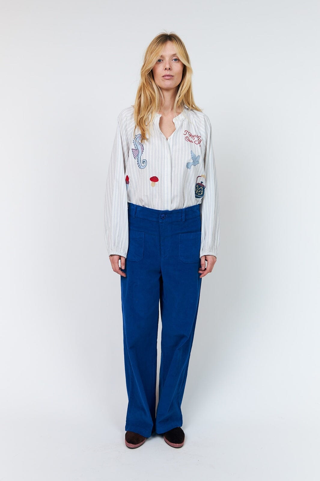 Lollys Laundry - Haileyll Shirt Ls 26443-1032 - 80 - Stripe