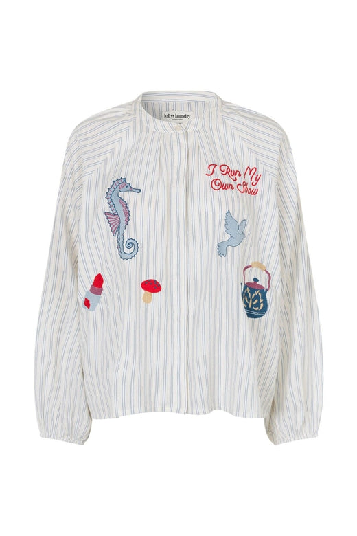 Lollys Laundry - Haileyll Shirt Ls 26443-1032 - 80 - Stripe