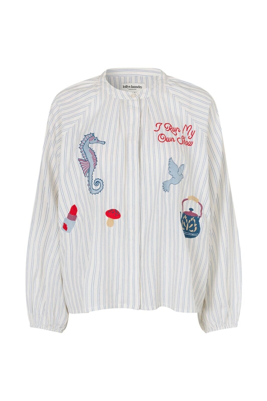Lollys Laundry - Haileyll Shirt Ls 26443-1032 - 80 - Stripe