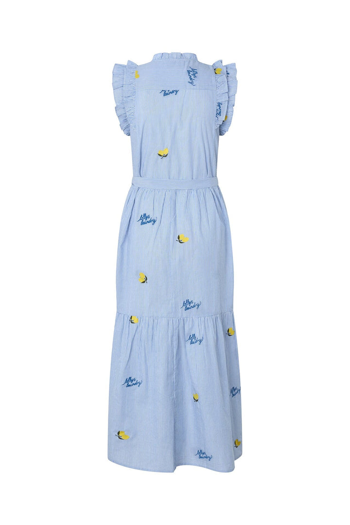 Lollys Laundry - Harrietll Maxi Dress Sl EX00008-3001 - 22 Light Blue Kjoler 
