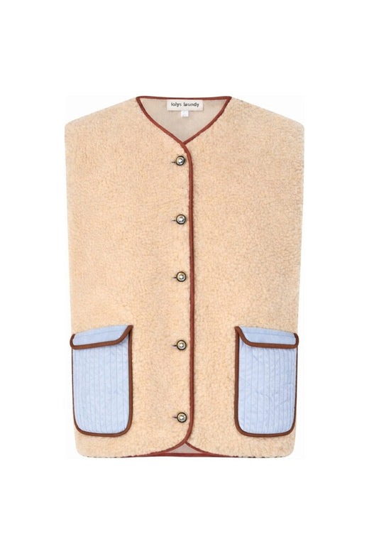 Lollys Laundry - Jacell Vest Sl 26427-1081 - 22 - 22 Light Blue