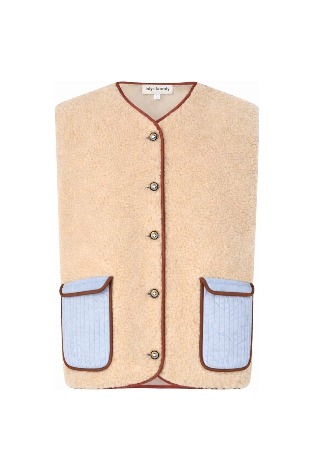 Lollys Laundry - Jacell Vest Sl 26427-1081 - 22 - 22 Light Blue