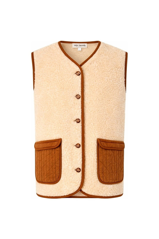 Lollys Laundry - Jacell Vest Sl 26427-1081 - 54 - 54 Rust