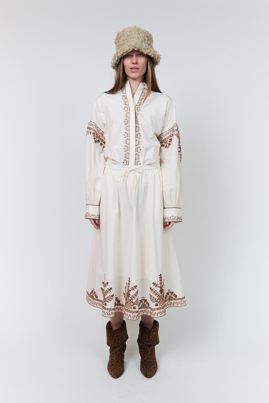 Lollys Laundry - Luciall Shirt Ls 26462-1046 - 02 - Creme