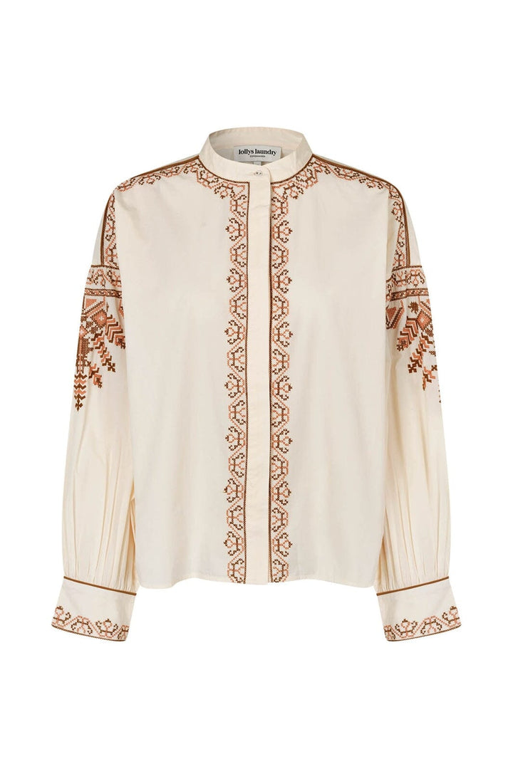 Lollys Laundry - Luciall Shirt Ls 26462-1046 - 02 - Creme
