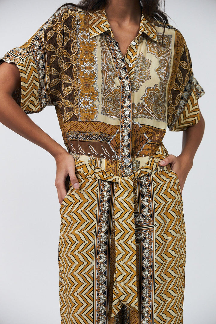 Lollys Laundry - Mathildell Jumpsuit Ss26153-4001 - 64 Graphic Print Buksedragter 