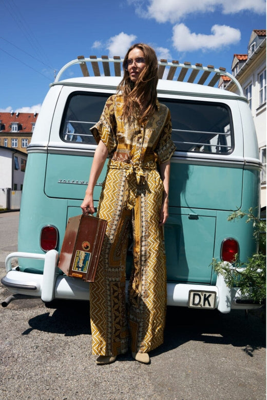 Lollys Laundry - Mathildell Jumpsuit Ss26153-4001 - 64 Graphic Print Buksedragter 