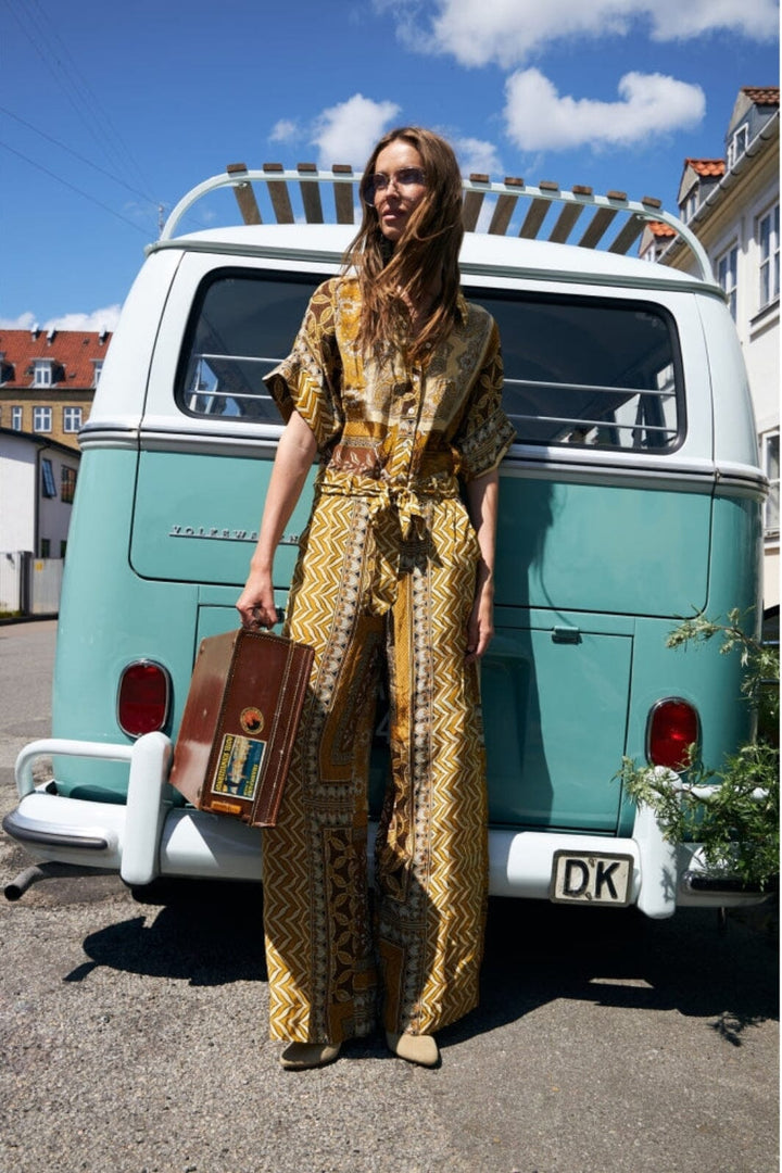 Lollys Laundry - Mathildell Jumpsuit Ss26153-4001 - 64 Graphic Print Buksedragter 