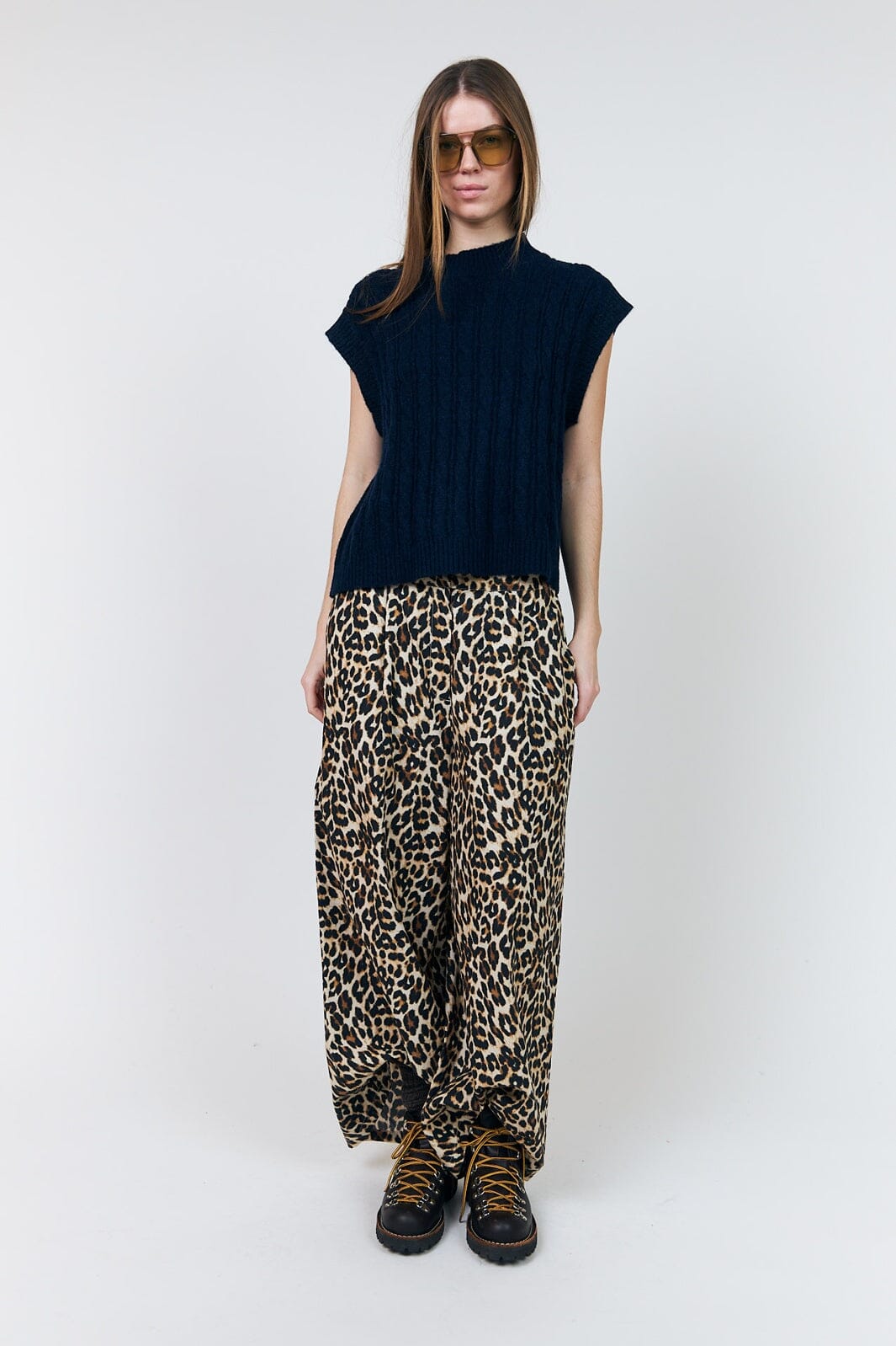 Lollys Laundry - Mirall Pants 26429-2012 - 72 - Leopard Print