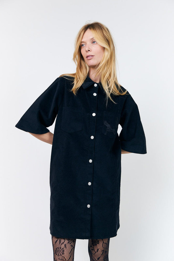 Lollys Laundry - Molall Dress 3/4 26417-3001 - 23 - Dark Blue