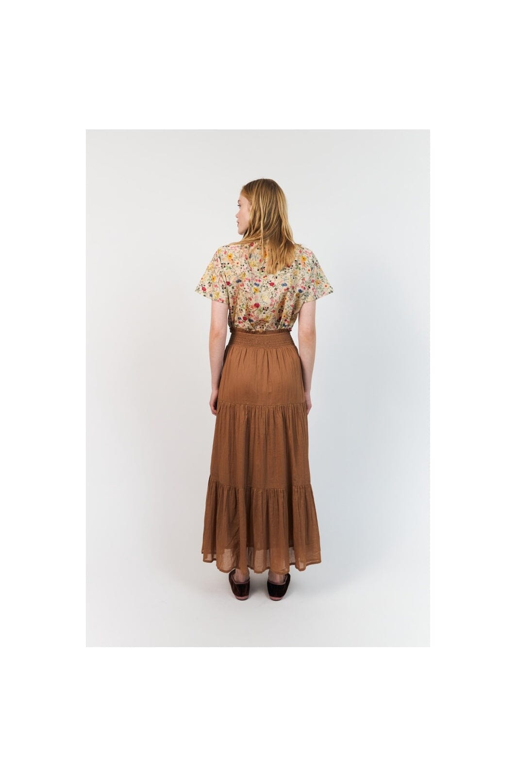 Lollys Laundry - Myall Shirt Ss 26241-1009 - 74 - Flower Print