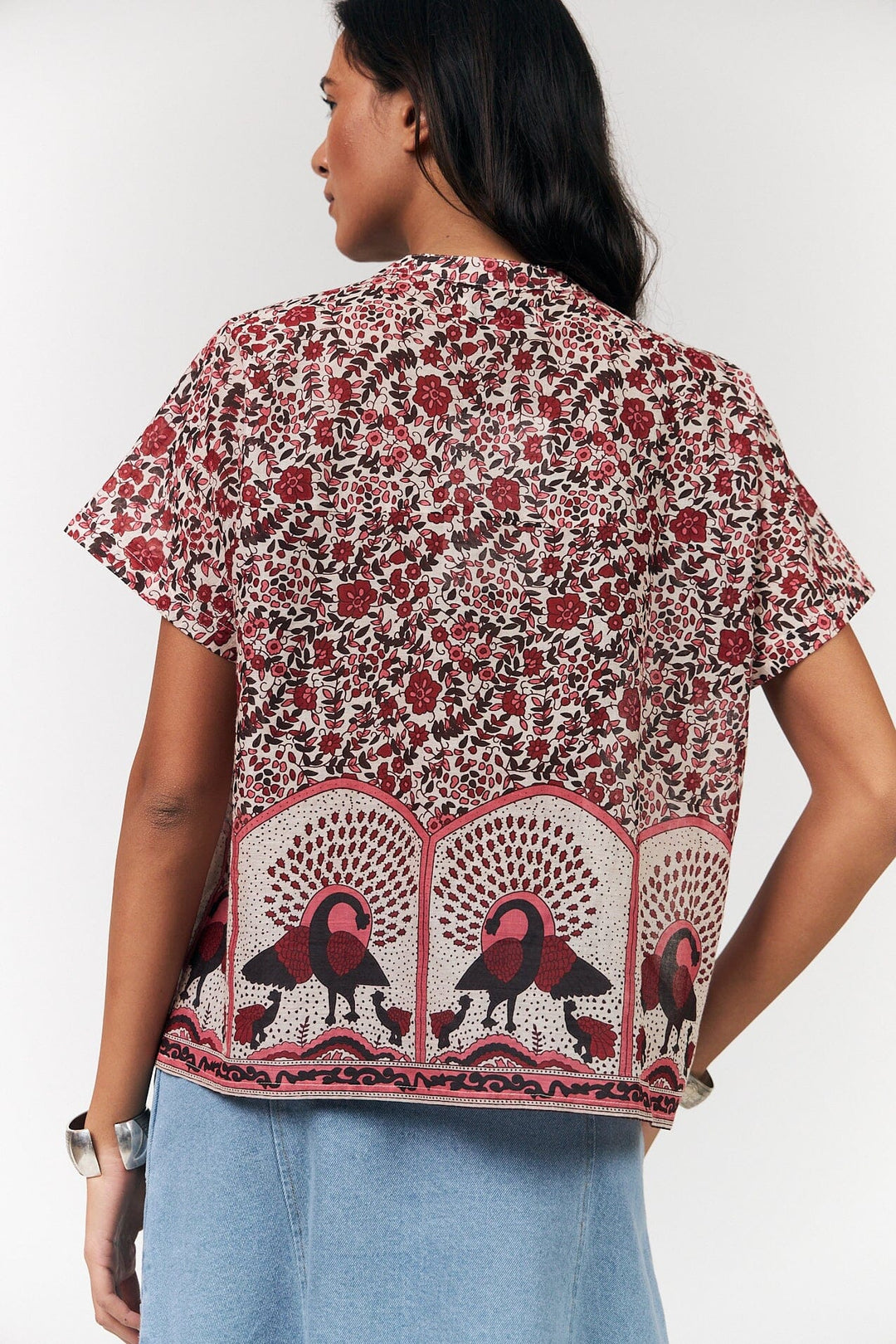 Lollys Laundry - Myall Shirt Ss26179-1060 - 30 Red Bluser 