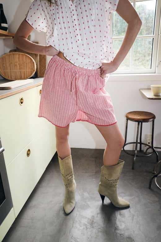 Lollys Laundry - Ritall Shorts 26271-2019 - 30 - Red Shorts 