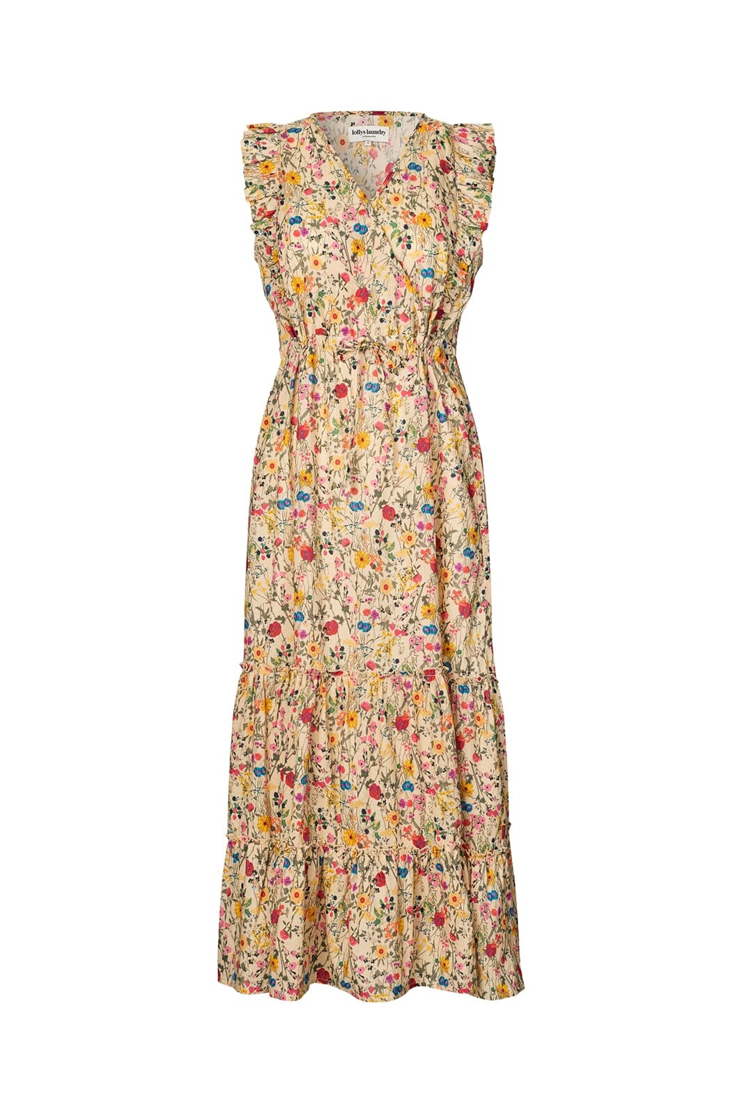 Lollys Laundry - Samoll Midi Dress Sl 26241-3006 - 74 - Flower Print