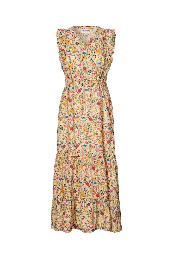 Lollys Laundry - Samoll Midi Dress Sl 26241-3006 - 74 - Flower Print