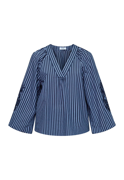 Love & Divine - Love1529-2 20039 - 834 - Navy Stripes Bluser 