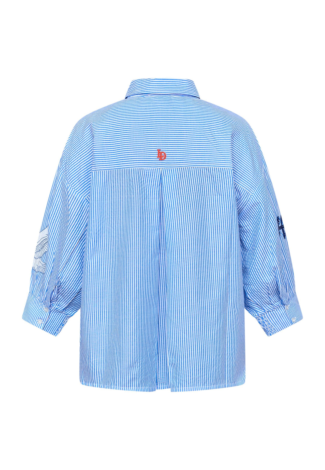 Love & Divine - Love1604-2 20151 - 834 - Blue Dream Stripes Emb. Skjorter 