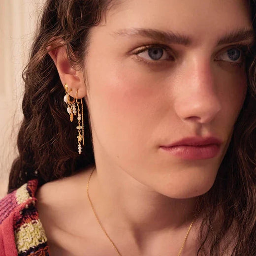 Maanesten - Alfrida Earrings - 10084a Øreringe 