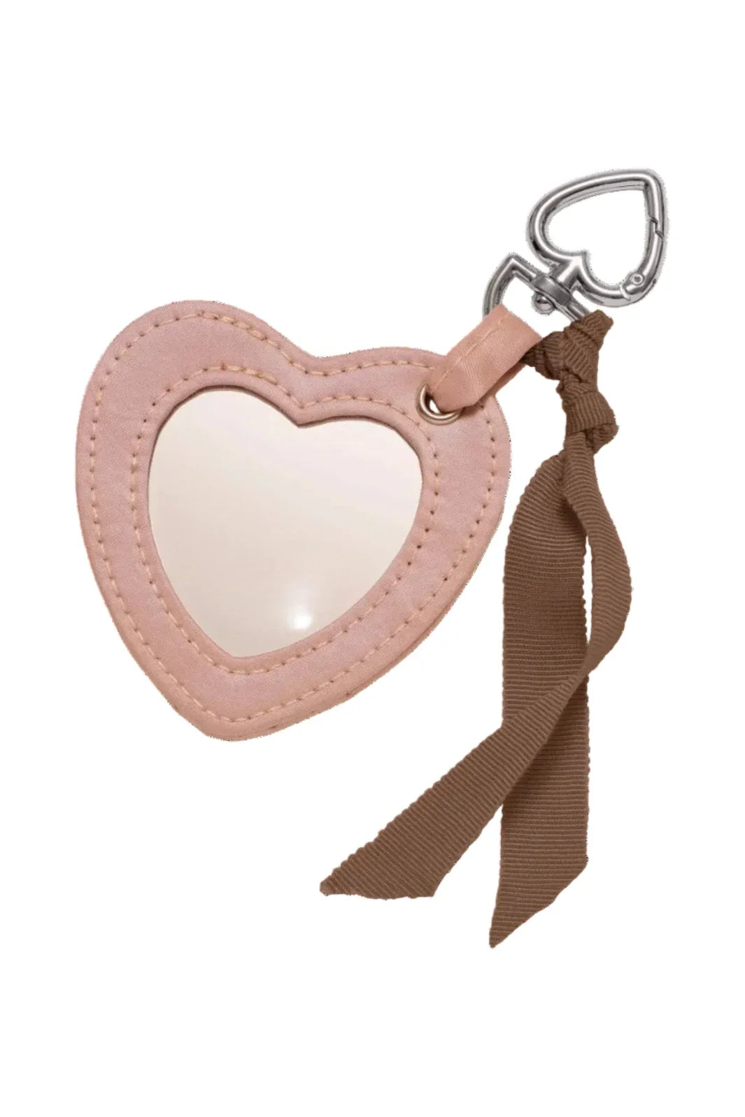 Maanesten - Heart Mirror Keychain Blush - 4288 Accessories 