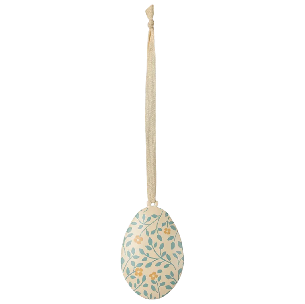 Maileg - Påskeæg Ophæng, Blade - Mint - Onesize Dekoration 