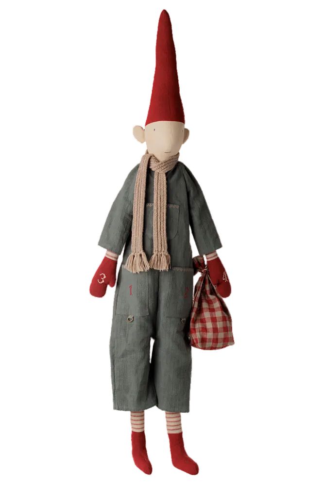 Maileg - Pixy, Adventskalender - Dreng - 14-6473-00 Julepynt 