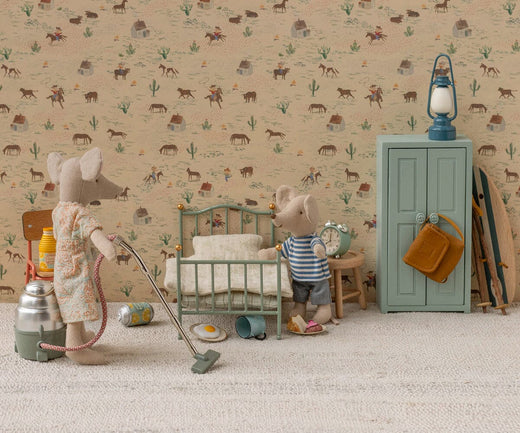 Maileg - Vintageseng, Mus - Mint - Mouse Furniture Legetøj 