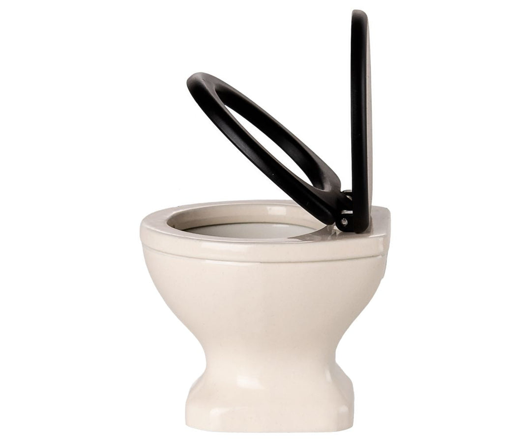 Maileg - Wc, Mus - Råhvid - Mouse Furniture Legetøj 