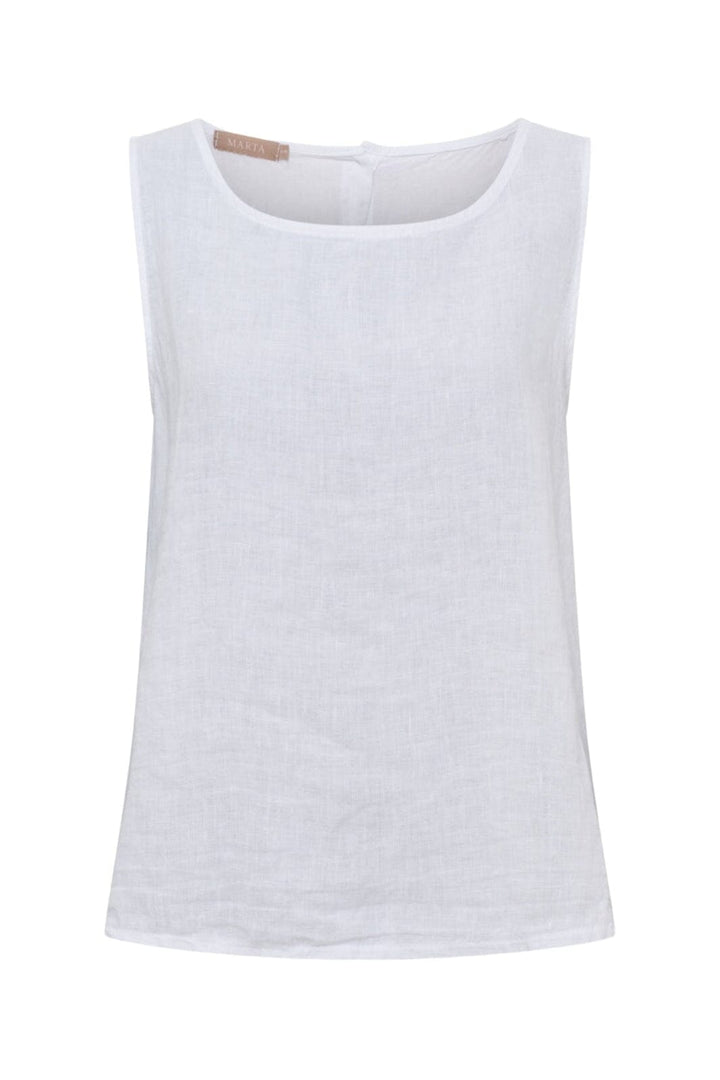 Marta Du Chateau - Mdcalessia Top 258917 - White
