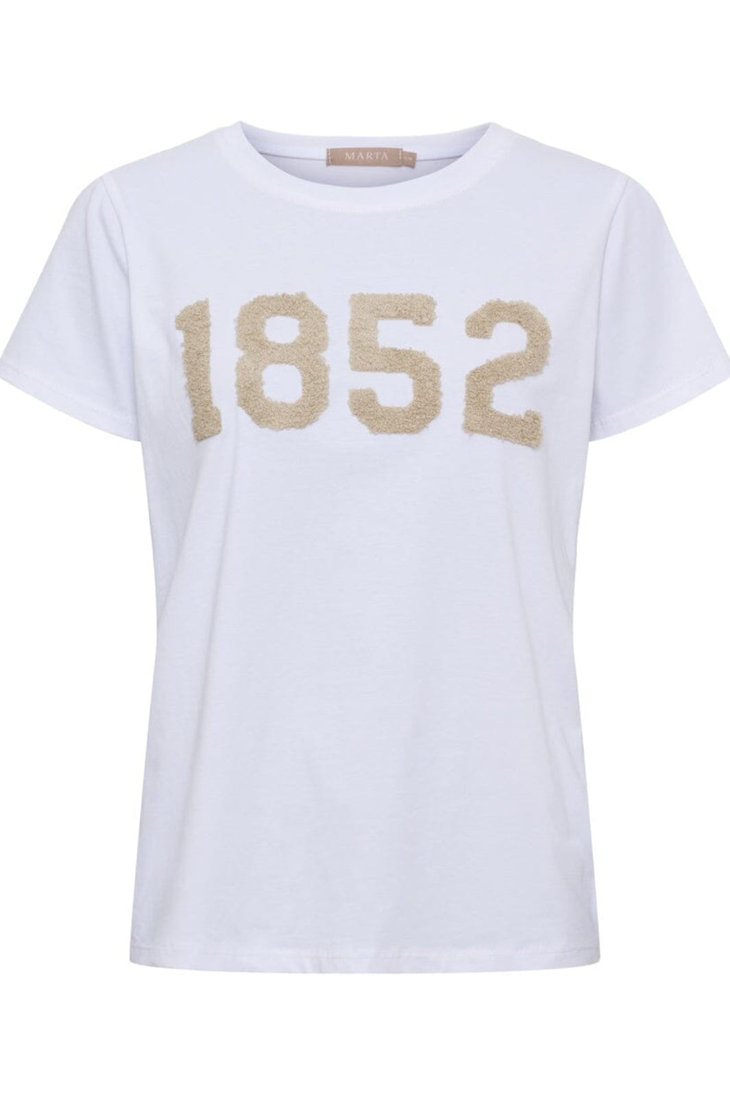 Marta Du Chateau - Mdcalvera Tee 84275-1852 - White/Beige