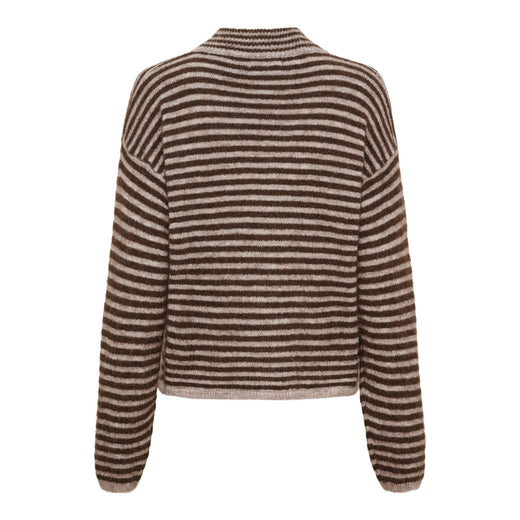 Marta Du Chateau - Mdcanais Cardigan 9586 - Fango/Moro Cardigans 