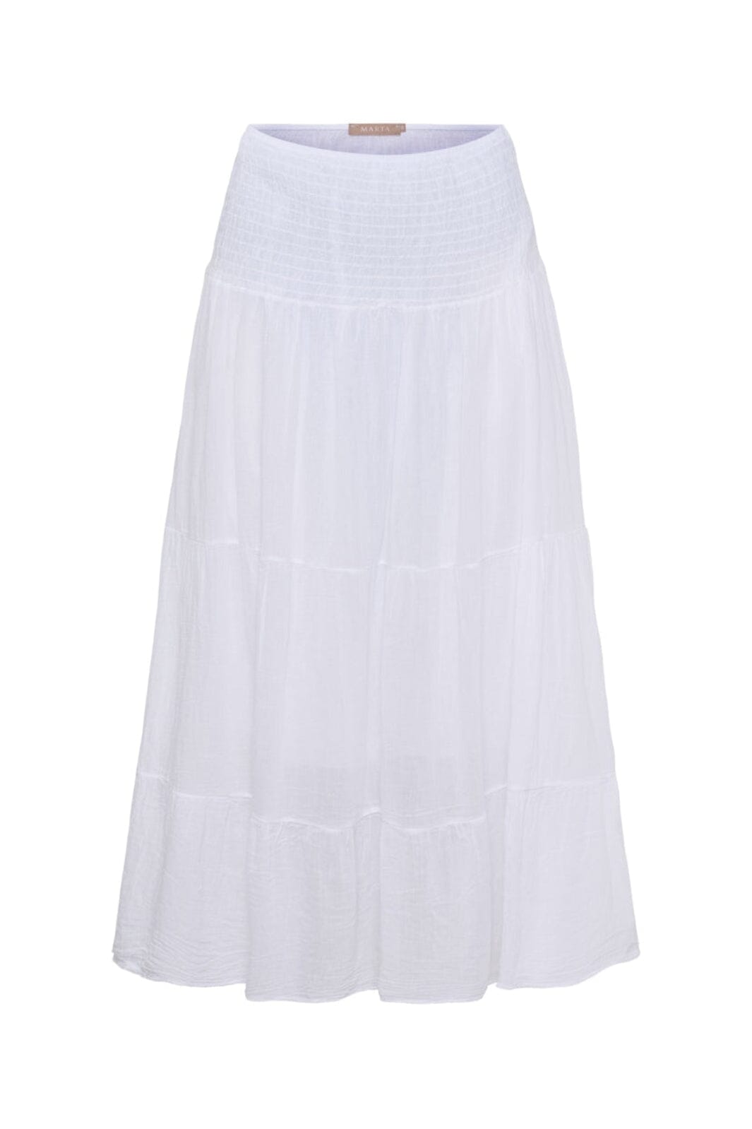 Marta Du Chateau - Mdcanora Skirt 5201G - White