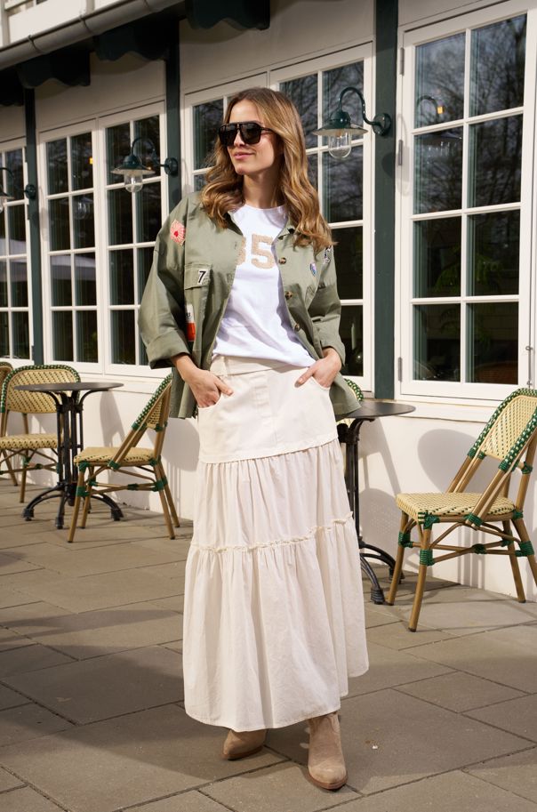 Marta Du Chateau - Mdcastoria Jacket 8122 - Military1011 Jakker 