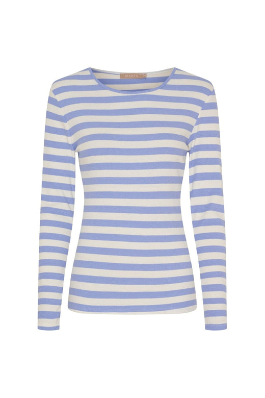 Marta Du Chateau - Mdcbegonia Ls Tee 7702 - Celeste