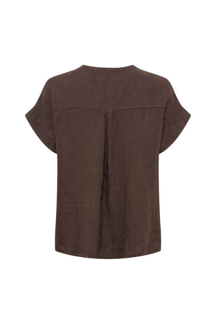 Marta Du Chateau - Mdcbellissima Blouse 86520 - Mocca