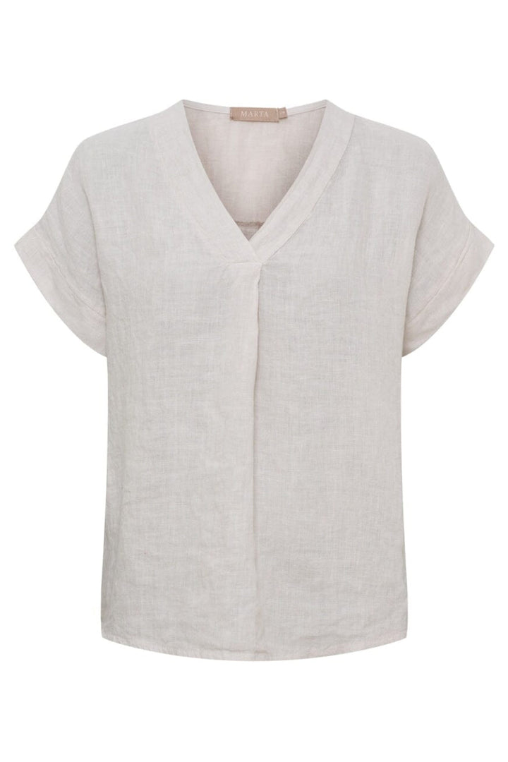Marta Du Chateau - Mdcbellissima Blouse 86520 - Sabbia