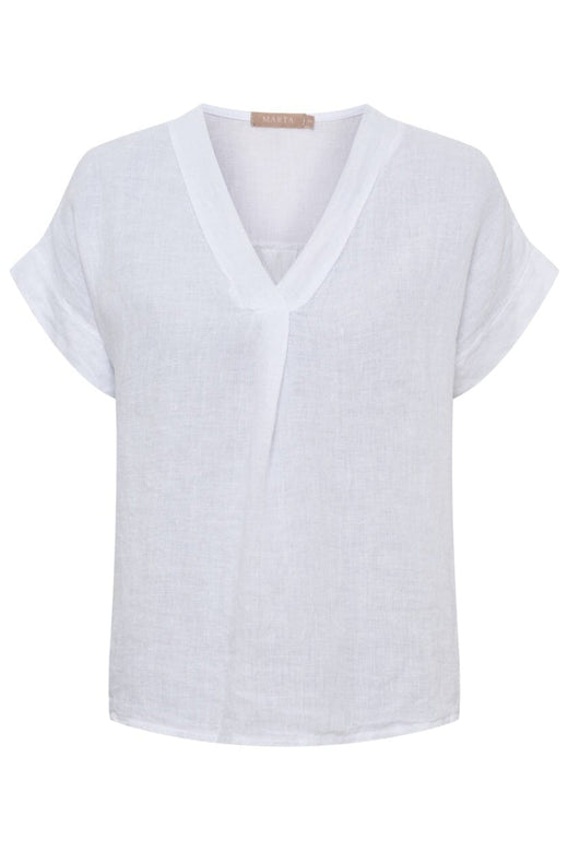 Marta Du Chateau - Mdcbellissima Blouse 86520 - White