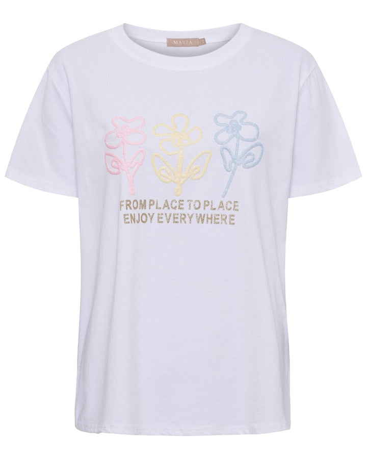 Marta Du Chateau - Mdccerelia Tee 22585 - White T-shirts 