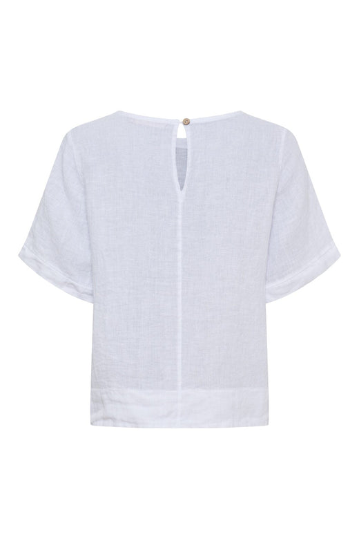 Marta Du Chateau - Mdcceyla Top TC268010 - Optical White