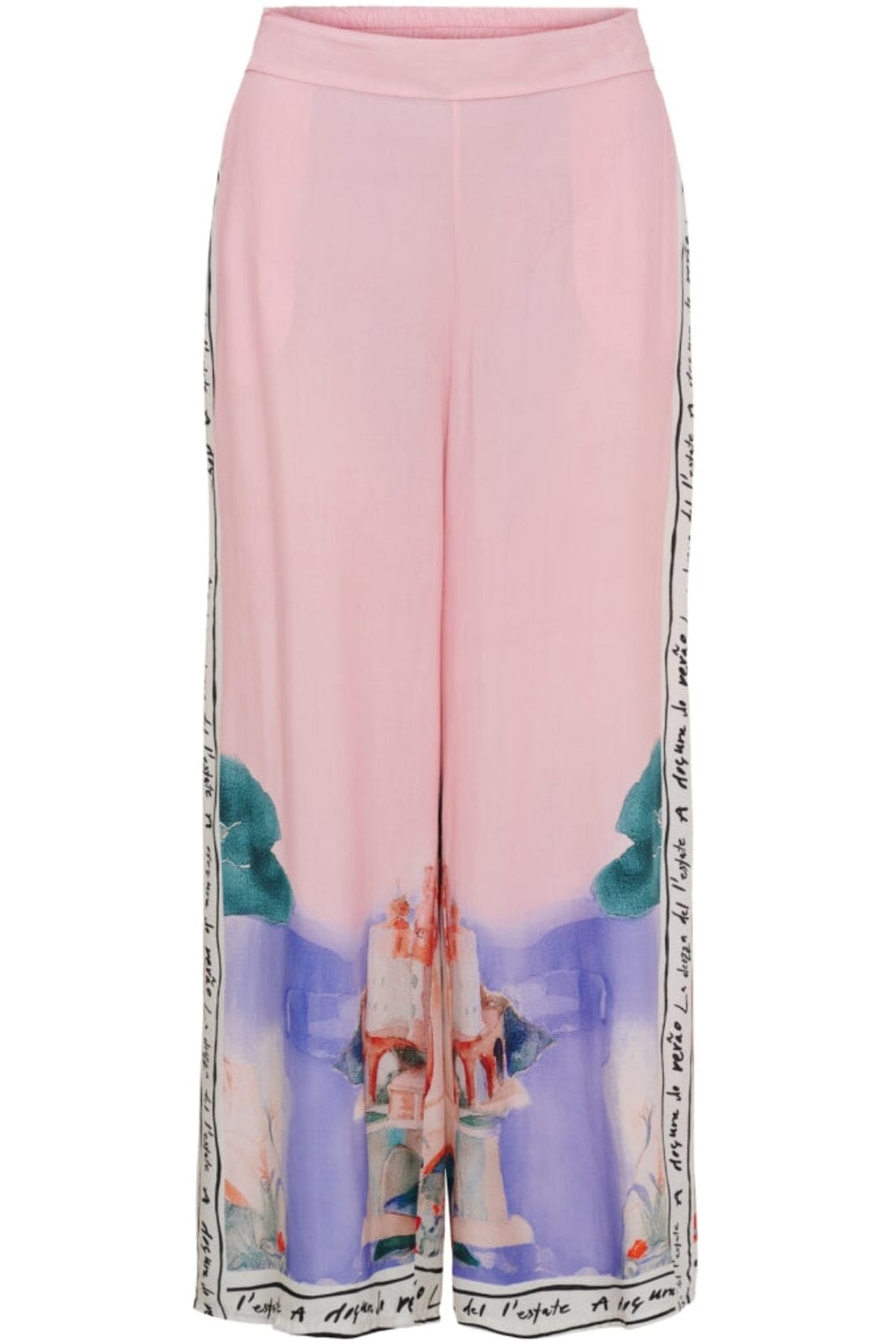 Marta Du Chateau - Mdccrystal Pants 16641Lola - Rosa Bukser 