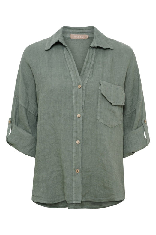Marta Du Chateau - Mdcdaira Shirt 266152 - Militairy