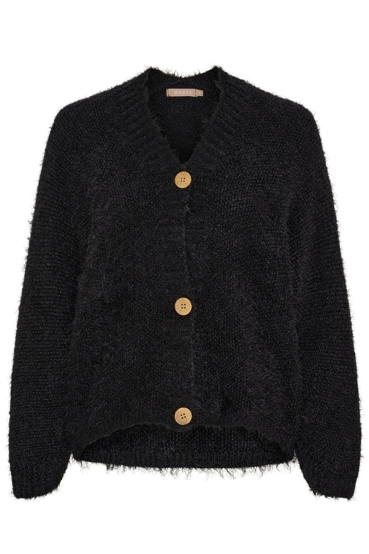 Marta Du Chateau - Mdcdakota Knit 809 - Black Cardigans 