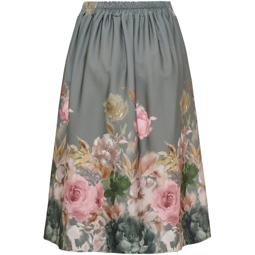 Marta Du Chateau - Mdcdaria Skirt 4911 - Kaki/Military Nederdele 